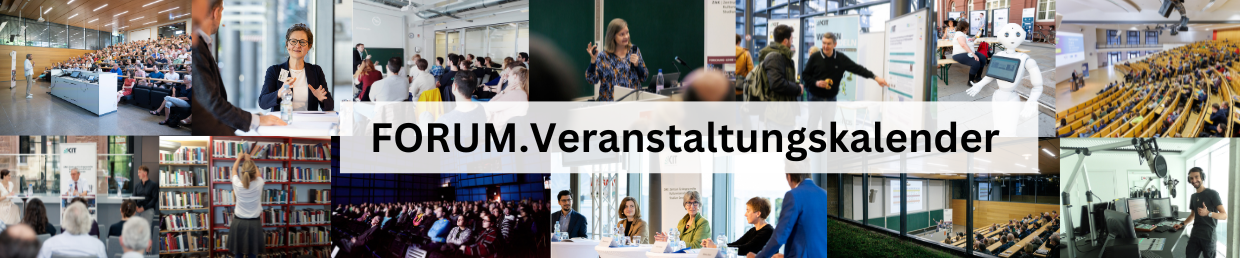 Collage verschiedener Bilder von Veranstaltungen