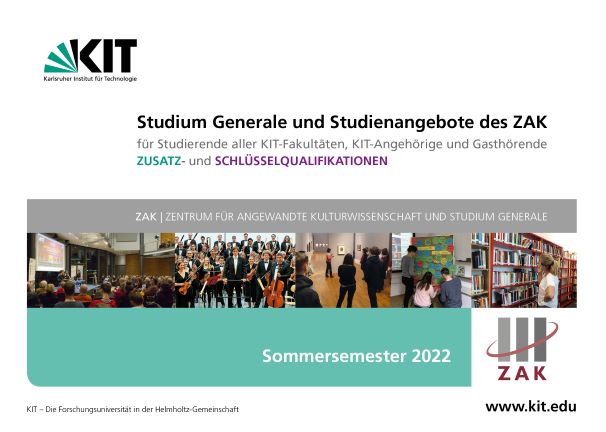 Broschuere Studium Generale SoSe2022