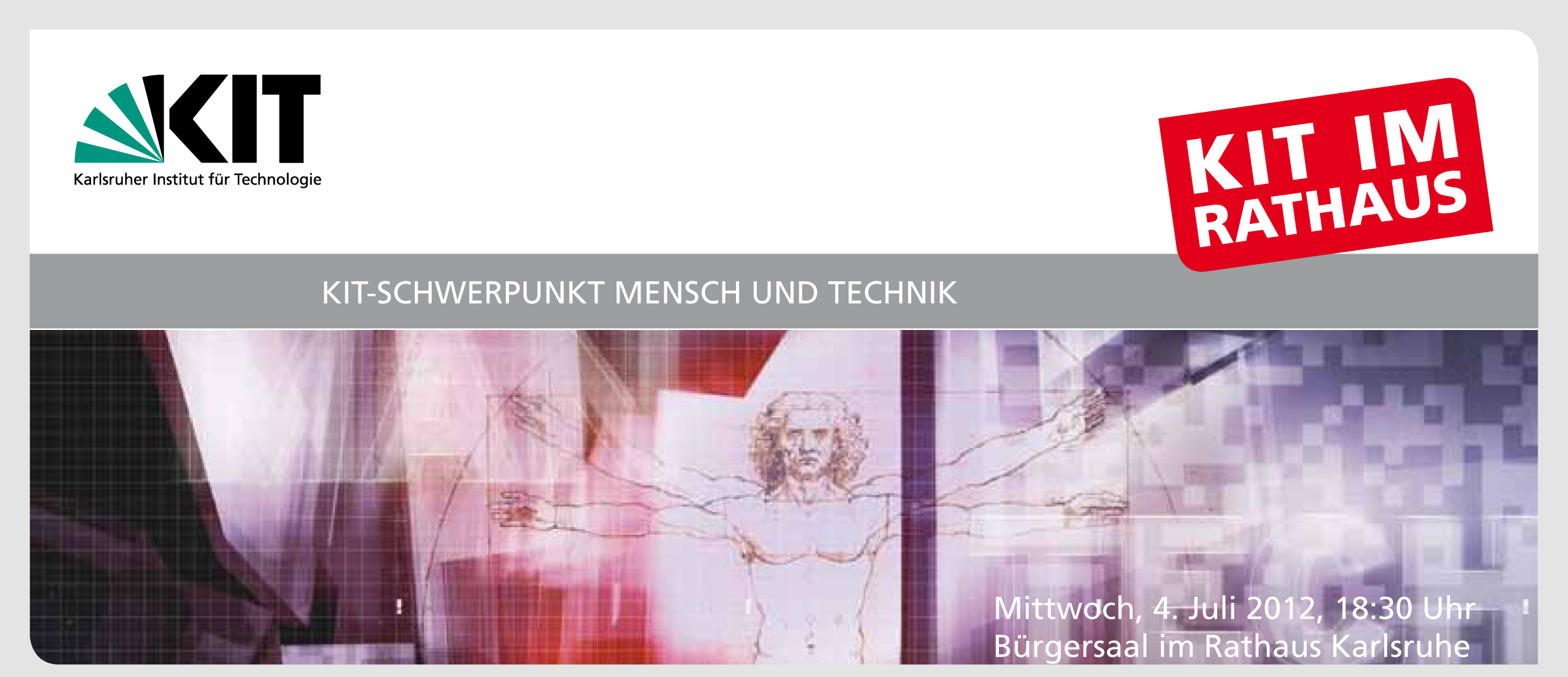 Mensch und Technik Banner