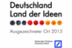 Teaserbild: Preisverleihung „Deutschland – Land der Ideen“